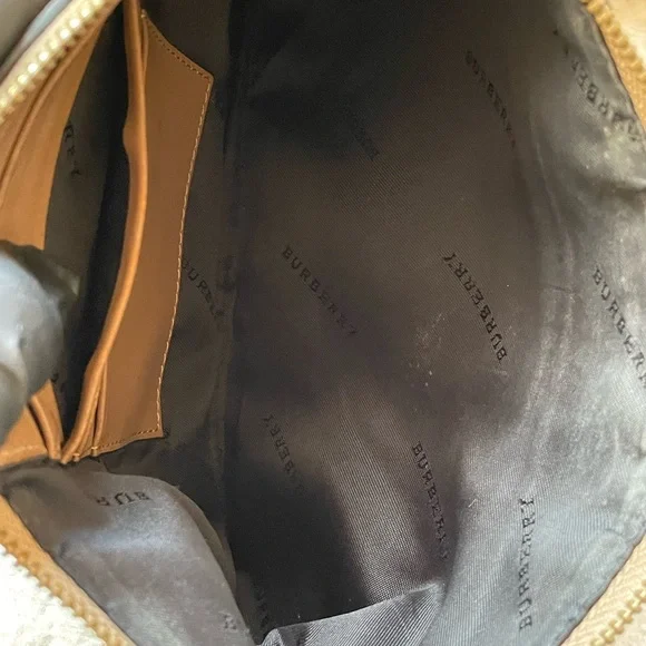 Burberry Tan and Red Crossbody Bag - Picture 12 of 12